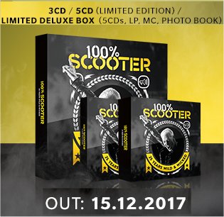 Eksisterer Teasing beslag Cd Scooter - 100% Scooter - 25 Years Wild & Wicked [3cd] ☆ SUPRSHOP ☆ tvůj  obchod cd & dvd