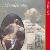 MENDELSSOHN-BARTHOLDY FELIX  - CD SYMPHONIES NR.3 & 4