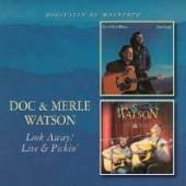 WATSON DOC & MERLE  - CD LOOK AWAY!/LIVE & PICKIN'