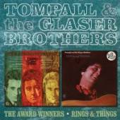 TOMPALL & THE GLASER BROT  - CD AWARD WINNERS / RINGS..