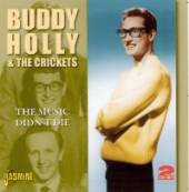 HOLLY BUDDY & THE CRICKE  - 2xCD MUSIC DIDN'T DIE