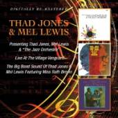 JONES THAD & MEL LEWIS  - 2xCD PRESENTING / LIVE AT..