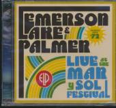 EMERSON LAKE & PALMER  - CD LIVE AT THE MAR Y SOL..