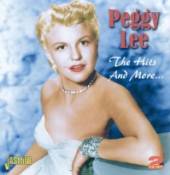 LEE PEGGY  - 2xCD HITS AND MORE