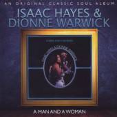 ISAAC HAYES & DIONNE WARWICK  - CD A MAN AND A WOMAN