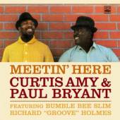 AMY CURTIS/PAUL BRYANT  - CD MEETIN' HERE/BACK IN TOWN