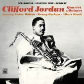 JORDAN CLIFFORD -QUARTET  - 2xCD SPELLBOUND/STARTING..