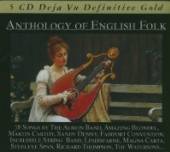 VARIOUS  - 5xCD ANTHOLOGY OF ENGLISH FOLK