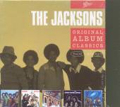 JACKSONS  - 5xCD ORIGINAL ALBUM CLASSICS
