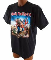 IRON MAIDEN =T-SHIRT=  - TR TROOPER -MEN- BLACK -S-