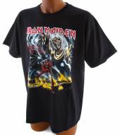IRON MAIDEN =T-SHIRT=  - TR NUMBER OF THE.. -XL-