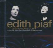 PIAF EDITH  - CD 20 CHANSONS D''OR
