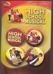  HIGH SCHOOL MUSICAL - GYM =BAD BADGE PACK - supershop.sk