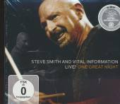 SMITH STEVE & VITAL INFO  - 2xCD+DVD LIVE: ONE.. -CD+DVD-