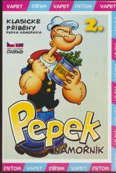  PEPEK NÁMOŘNÍK - KLASICKÉ PŘÍBĚHY 2 (Popeye the Sailor) DVD - suprshop.cz
