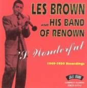 BROWN LES & HIS BAND OF  - CD 'S WONDERFUL 1949-1950
