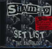 SHAM 69  - CD SET LIST THE ANTHOLOGY