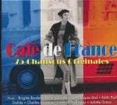 VARIOUS  - 3xCD CAFE DE FRANCE