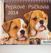  Pejskové 2014 - stolní kalendář [CZE] - supershop.sk