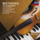 BEETHOVEN LUDWIG VAN  - CD VIOLIN CONCERTO/PIANO CON