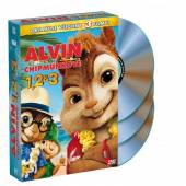  3 DVD Alvin a Chipmunkové 1-3 / 3 DVD Alvin a Chipmunkové 1-3 - supershop.sk