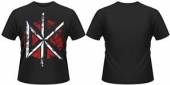 DEAD KENNEDYS =T-SHIRT=  - TR DISTRESSED DK LOGO -XXL-