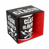 CLASH =MUG=  - HRN SKULL AND CROSSBONES /WHITE