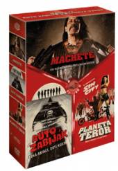  Kolekce filmů: Machete + Grindhouse: Auto zabiják + Planeta Teror 3 X DVD - supershop.sk