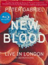 GABRIEL PETER  - 3xBRD NEW BLOOD LIVE IN.. -3D- [BLURAY]