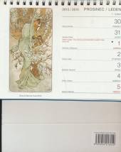  Alfons Mucha Praktik 2014 - stolní kalendář [CZE] - supershop.sk