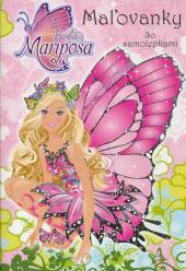  Barbie Mariposa - Maľovanky so samolepkami - supershop.sk