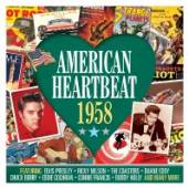 VARIOUS  - 2xCD AMERICAN HEARTBEAT 1958