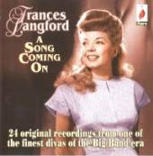 LANGFORD FRANCES  - CD SONG COMING ON
