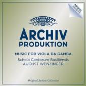 WENZINGER AUGUST  - CD MUSIC FOR VIOLA DAGAMBA