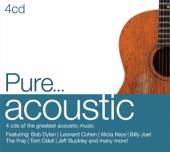 VARIOUS  - 4xCD PURE. ACOUSTIC