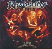 RHAPSODY OF FIRE  - 2xCD LIVE -FROM CHAOS TO..