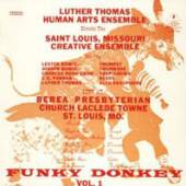 LUTHER THOMAS & THE HUMAN ARTS..  - CD FUNKY DONKEY VOLS..