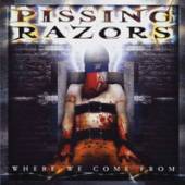PISSING RAZORS  - CD WERE WE ARE FROM