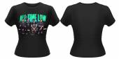 ALL TIME LOW =T-SHIRT=  - TR BENCH PRESS -XL- GIRLIE
