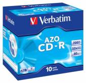 VERBATIM  - CD VERBATIM CD-R 700MB 52X 10ER