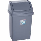  WHAM 11750 KÔŠ ODPADKOVÝ 25L STRIEBORNÝ - supershop.sk