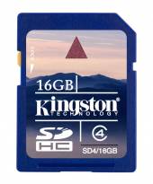  KINGSTON 16 GB . SDHC KARTA . CLASS 4 (R/W 4MB/S) - supershop.sk