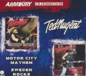 NUGENT TED  - CD MOTOR CITY MAYHEM + SWEDEN ROCKS