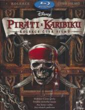  Piráti z Karibiku 1-4. BD [CZ dabing] [BLURAY] - suprshop.cz