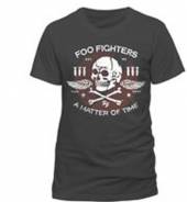 FOO FIGHTERS =T-SHIRT=  - TR MATTER OF TIME -CHARCOAL-