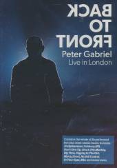 GABRIEL PETER  - DVD BACK TO FRONT - LIVE IN L