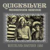 QUICKSILVER MESSENGER SERVICE  - CD WINTERLAND NOVEMBER 1968