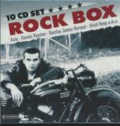 VARIOUS  - 10xCD ROCK BOX-WALLET BOX