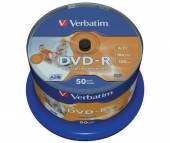  VERBATIM DVD-R 4,7 GB 50ER BED - suprshop.cz