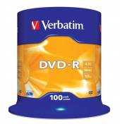  VERBATIM MÉDIUM DVD-R 4,7GB 16X 100-CAKE - supershop.sk